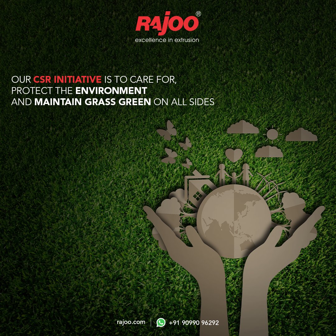 We at Rajoo firmly believe that the environment plays a key role in our lives; it is extremely important for a sustainable future. As the part of CSR initiative, we are firmly committed to caring for, protecting, and maintaining greenery in our surroundings.

#RajooEngineers https://t.co/2PHxW1LJDH