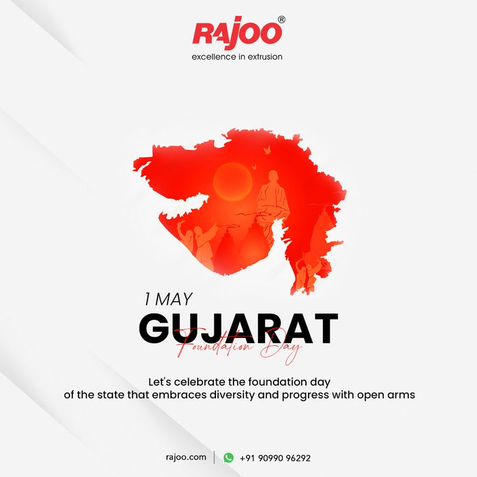 Let's celebrate the foundation day of the state that embraces diversity and progress with open arms<br /><br />#GujaratDay #GujaratDay2023 #GujaratFoundationDay #GujaratDivas #Gujarat #GarviGujarat #HeritageofGujarat #GujaratCulture