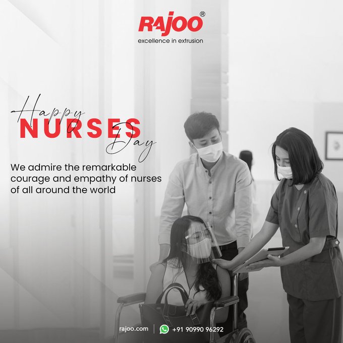 We admire the remarkable courage and empathy of nurses of all around the world<br /><br />#Nursesday #InternationalNursesDay2023 #NurseAdvocacy #ThankYouNurses #InternationalNursesDay #Care #Love #HealthCare #ThankYouNurses #RajooEngineers #Rajkot #PlasticMachinery #PlasticIndustry