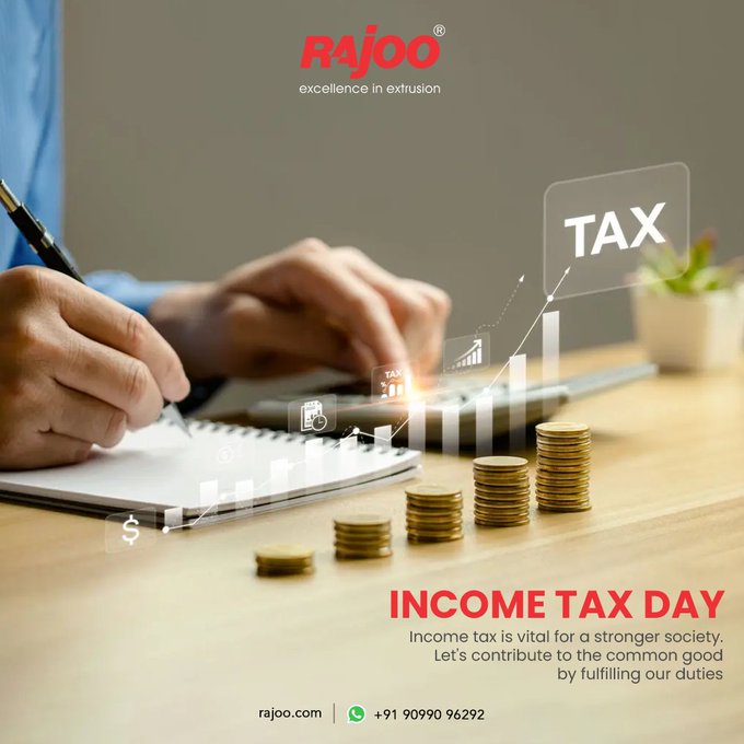 Empowering society starts with our contribution. Income tax plays a crucial role in building a stronger community. Let's fulfill our duties and pave the way for a better future together!<br /><br />#IncomeTaxMatters #BuildingStrongerSociety #CommunityContribution #RajooEngineers