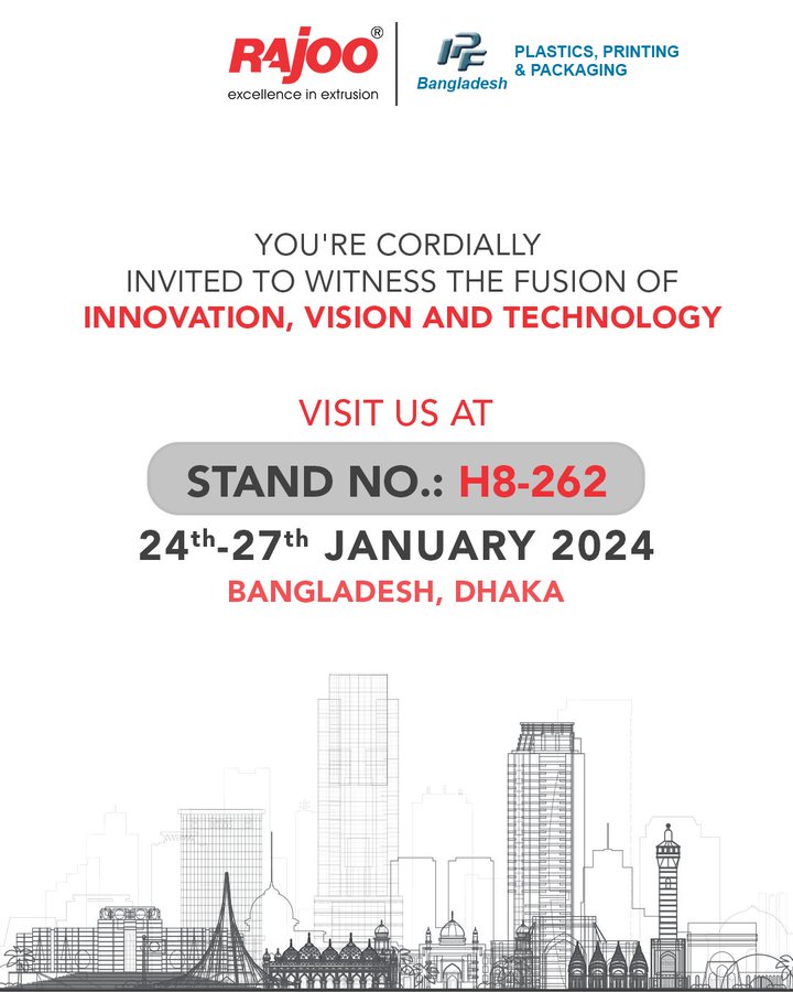 Step into the future as we unveil the seamless fusion of innovation, vision, and technology at the upcoming expo. Visit us for an exclusive showcase, where we redefine possibilities.<br />Date: 24th January to 27th January, 2024<br />Stand No: H8-262<br />Venue: Dhaka, Bangladesh