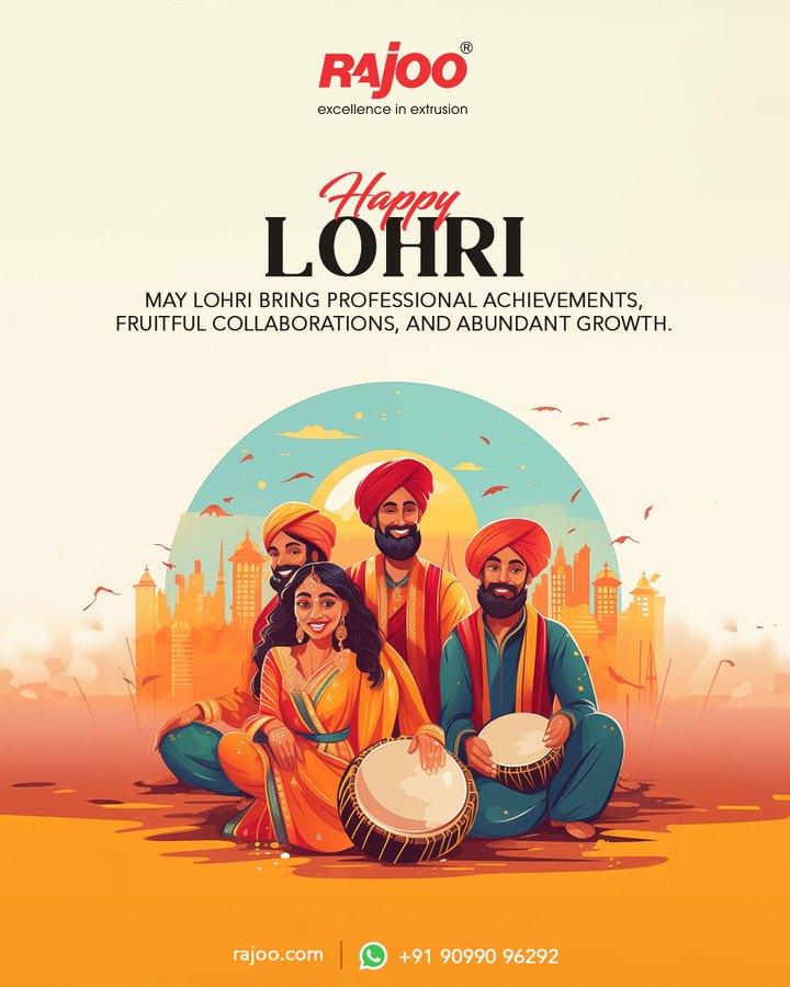 Wishing you a Lohri filled with the warmth of success, the brightness of fruitful collaborations, and the glow of abundant growth in your professional journey. May the flames of achievement light up your path.<br /><br />Happy Lohri!<br /><br />#HappyLohri #FestiveCheers #RajooEngineers