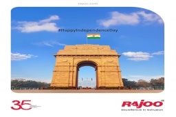 75 Years of Glory
75 Years of Hard-Fought Independence

Celebrating our Glorious Nation & a Milestone Independence since 15th August, 1947. Jai Hind!

#HappyIndependenceDay #IndependenceDay #IndiaAt75 #RajooEngineers #Rajkot #PlasticMachinery #Machines #PlasticIndustry https://t.co/UaAnM4TUJC
